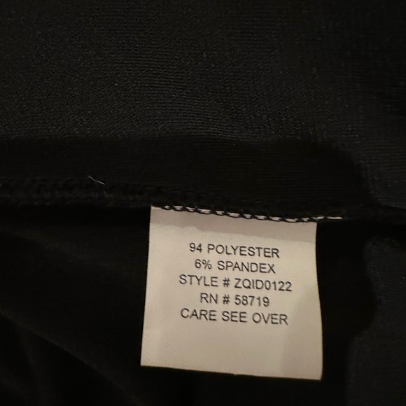 NY Collection Black Maxi Dress - Picture 6 of 6